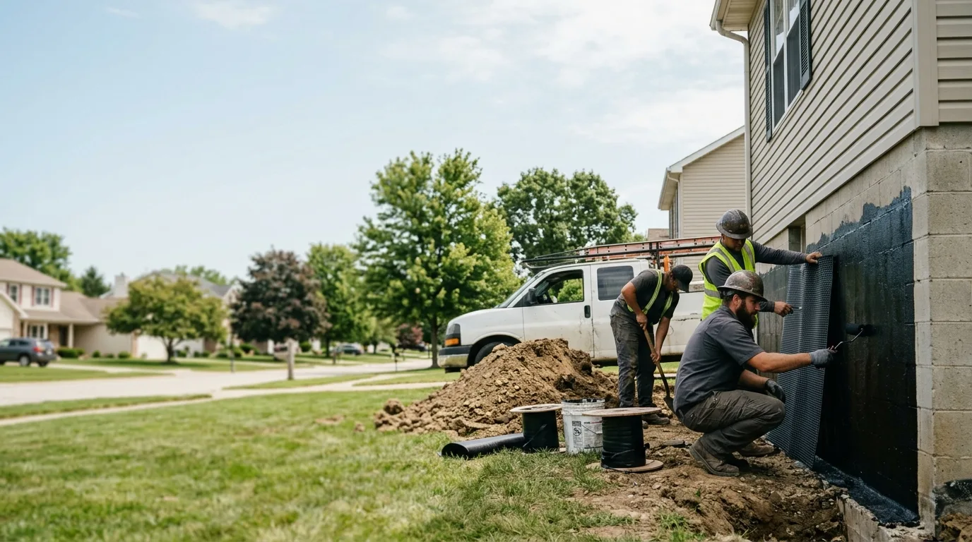 Basement Waterproofing in Tuppers Plains, OH near me